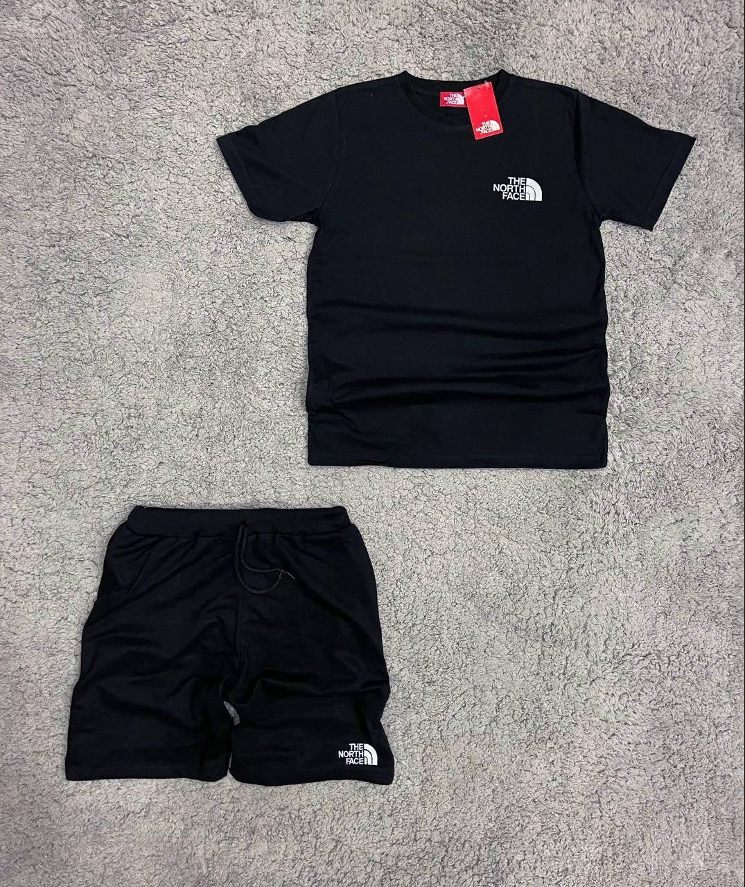 Conjunto negro The North Face verano