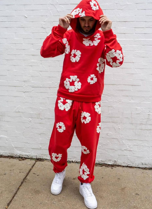 Chandal DENIM TEARS ROJO