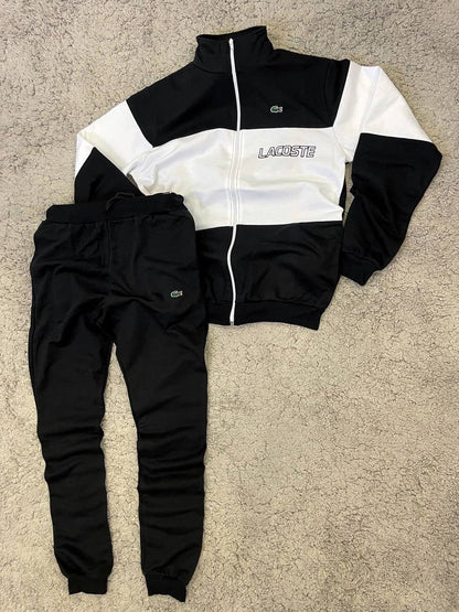 Chándal Lacoste banco/negro