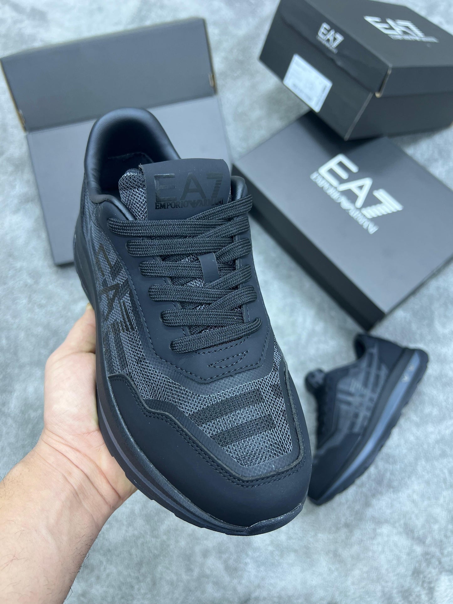 Zapatillas empori Armani negras