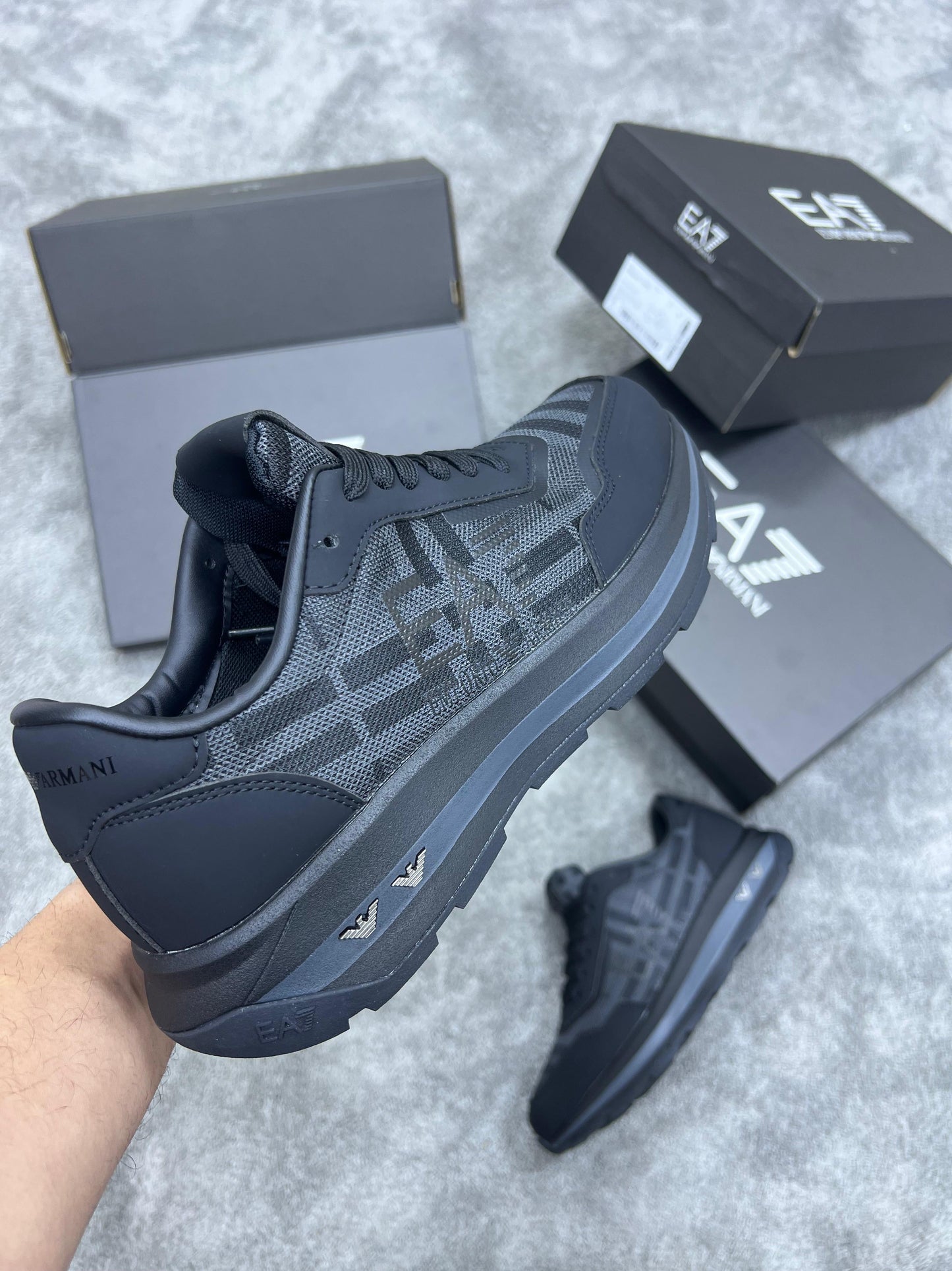 Zapatillas empori Armani negras