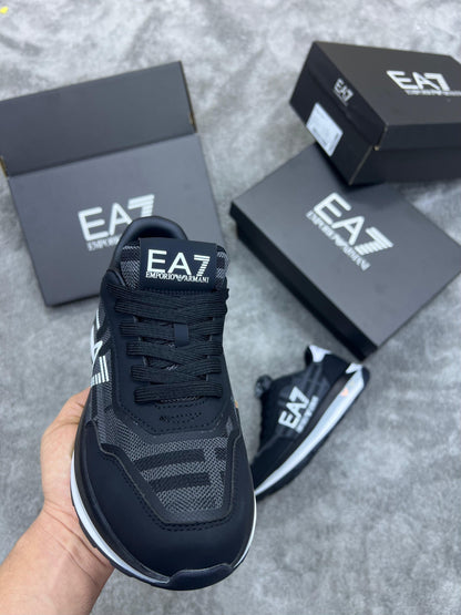 Zapatillas empori Armani negras:blancas