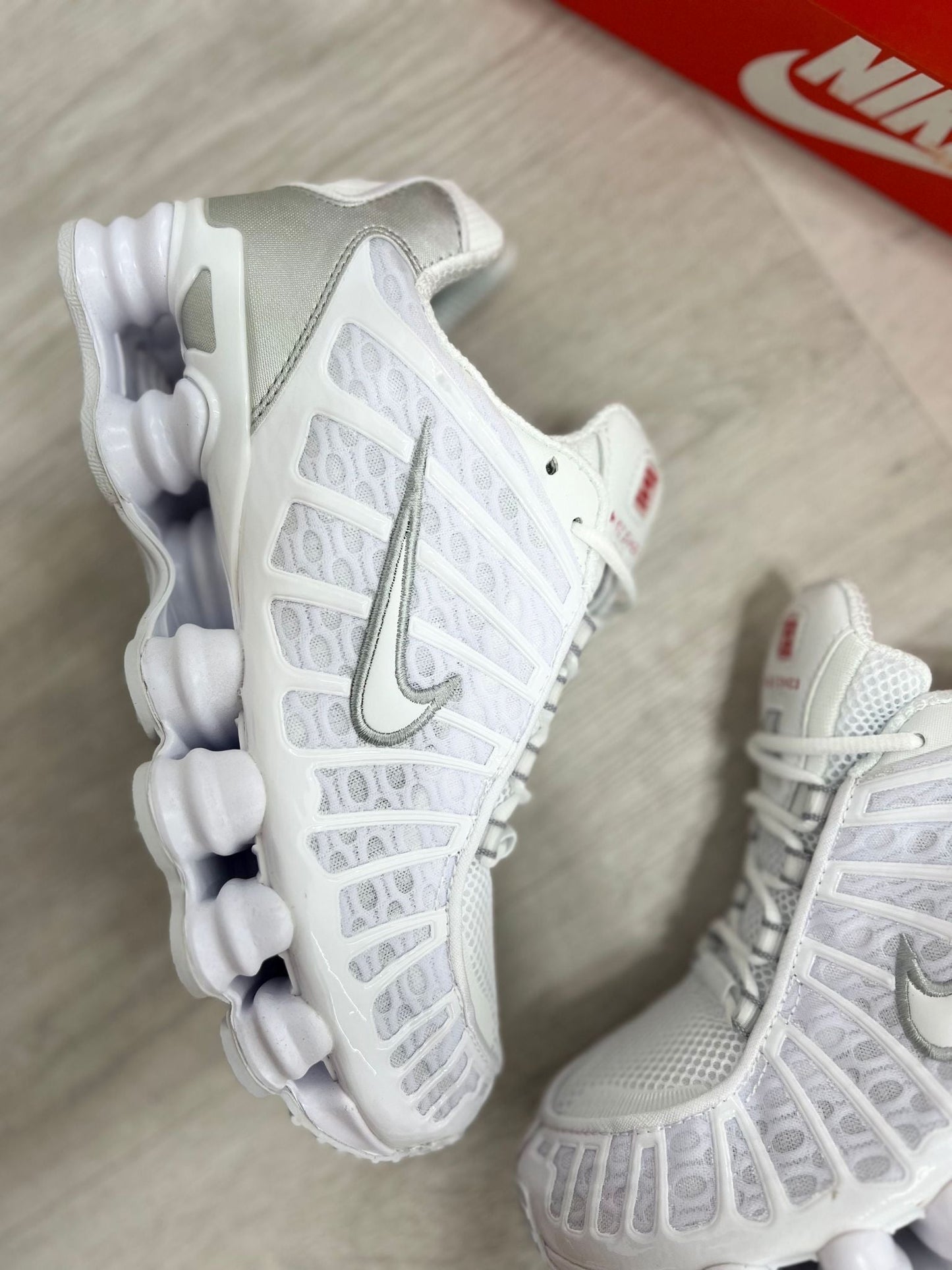Nike Shox blancas "alta calidad"