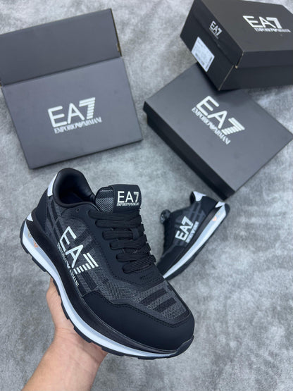 Zapatillas empori Armani negras:blancas