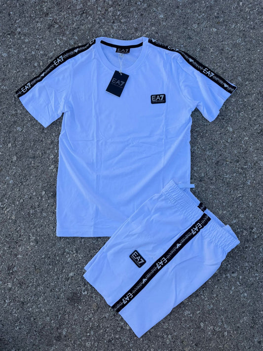 Chandal Armani blanco y negro