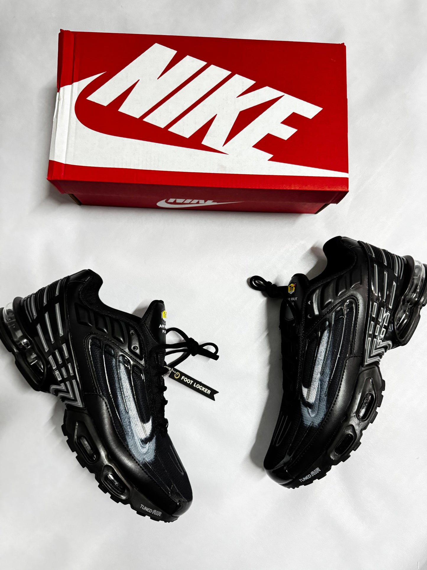 Nike Tn Tunned Triple Swoosh Black