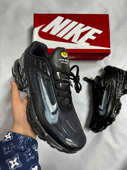 Nike Tn Tunned Triple Swoosh Black