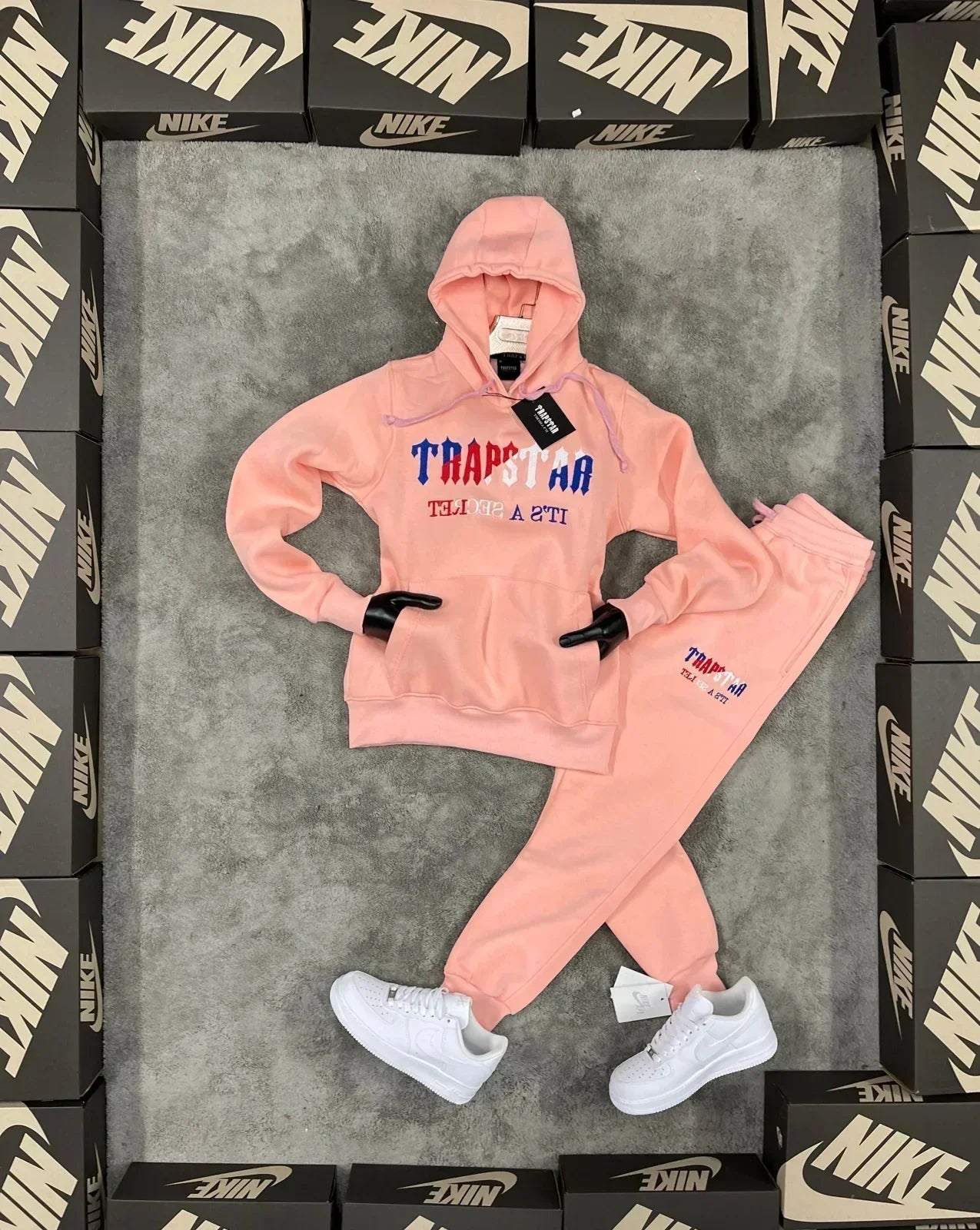 TRAPSTAR ROSA (MUJER) MÁXIMA CALIDAD